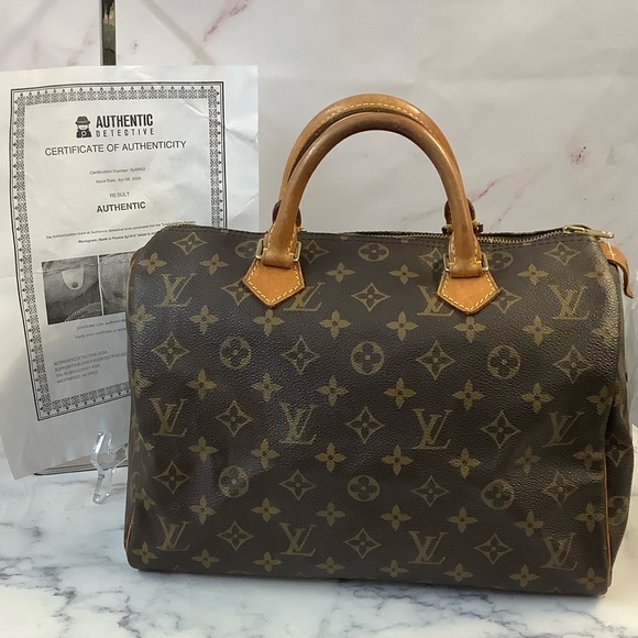 GUC Louis Vuitton Monogram Speedy 30 Bag - Picture 1 of 7